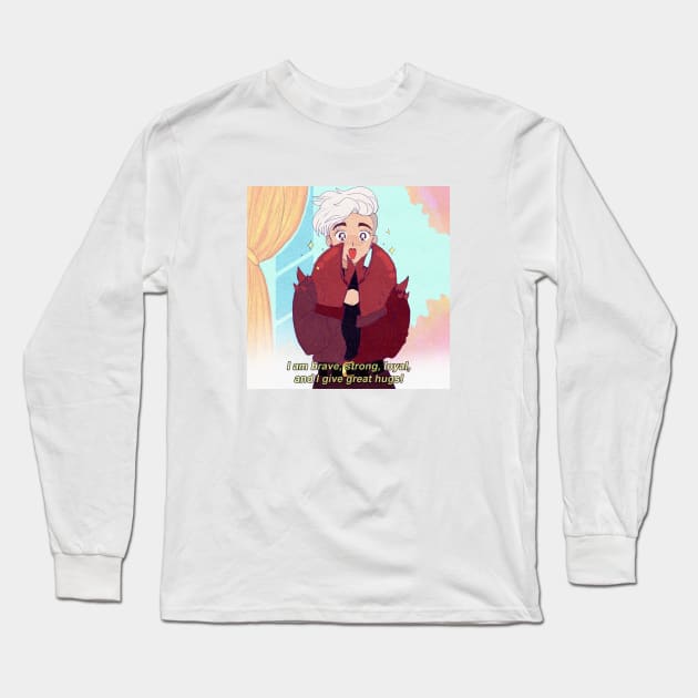 Hugs Long Sleeve T-Shirt by Beth Leilani